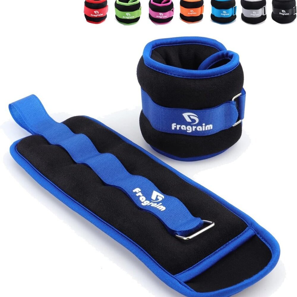 Ankle Weights for Women, Men and Kids - 1/2/3/4/6/8/10/12/15/20 LBS 1 Pair Stren